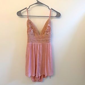 pink romper